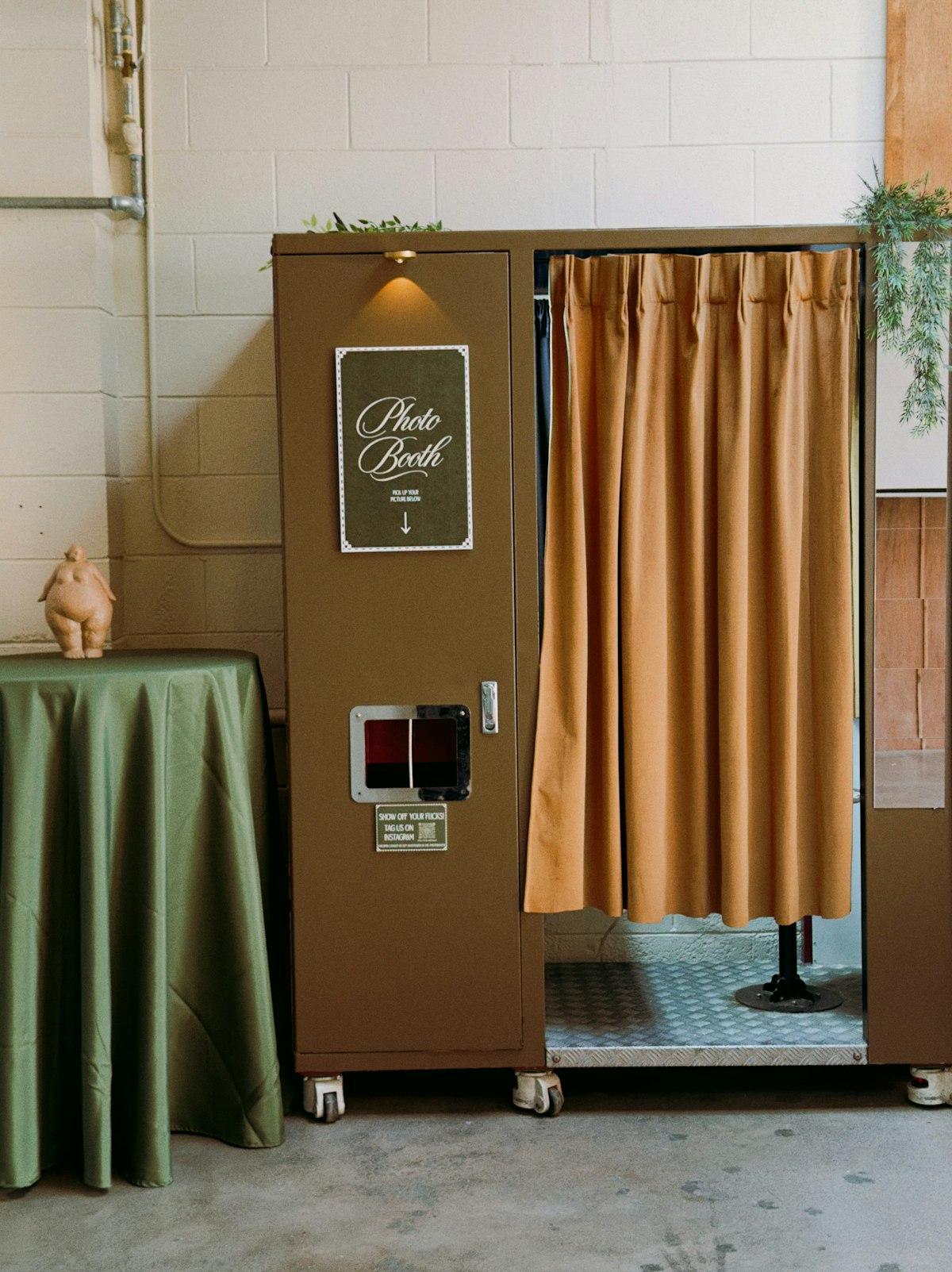 Cabina fotográfica en boda