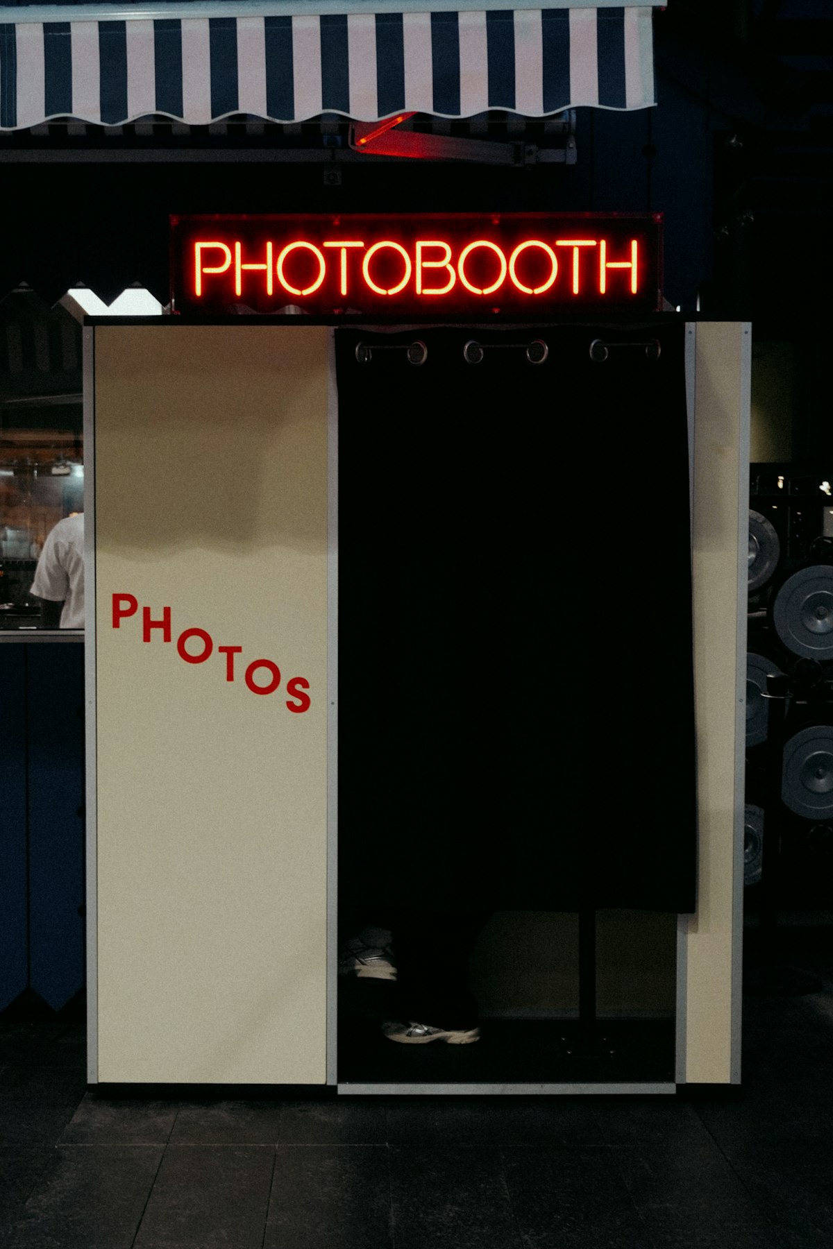 Cabina fotográfica en evento corporativo